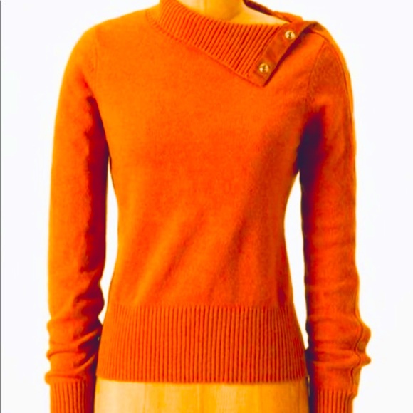 Anthropologie Moth burnt orange sweater - Picture 8 of 8